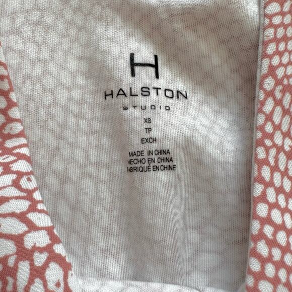 H by Halston Romper Ash Rose Sleeveless V-Neck Pockets Cotton Romper Size XS NEW - Picture 2 of 12